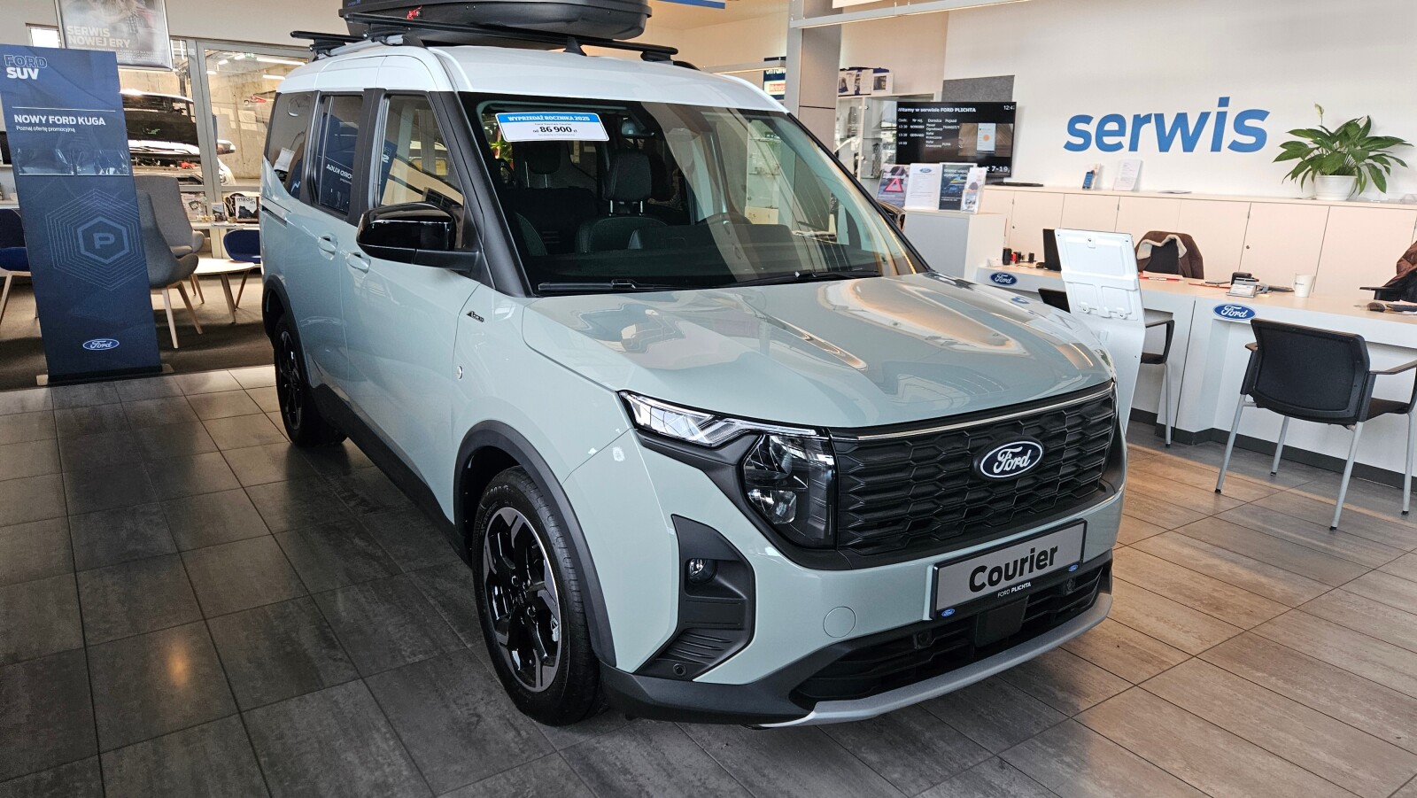 Tourneo Courier 1.0 ECOBOOST 125 KM, A7 FWD ACTIVE