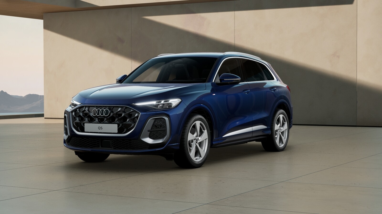 Audi Q5 Hak/ Sline/ 20″/ kamera360/ matrixLED/ ambientePRO/ systemy
