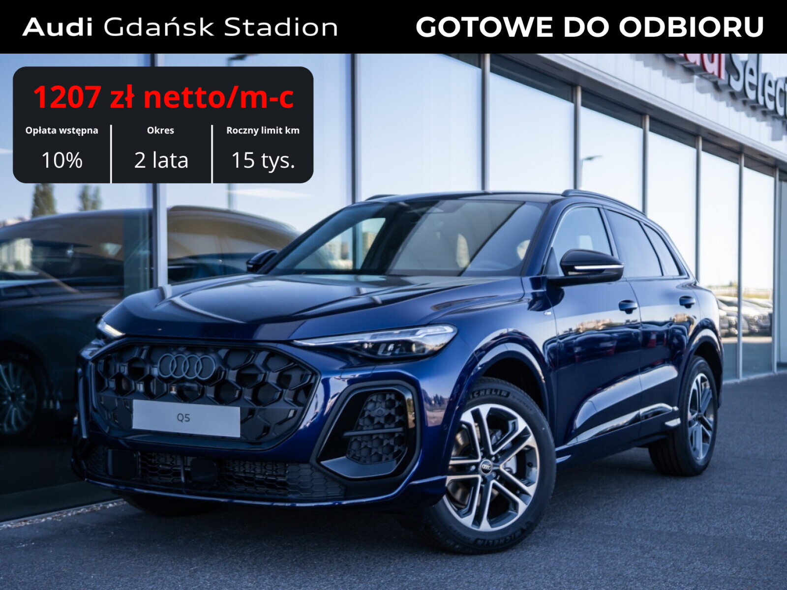 Od ręki / Hak / Matrix LED / Akt. tempomat / Martwe pole / Head-up