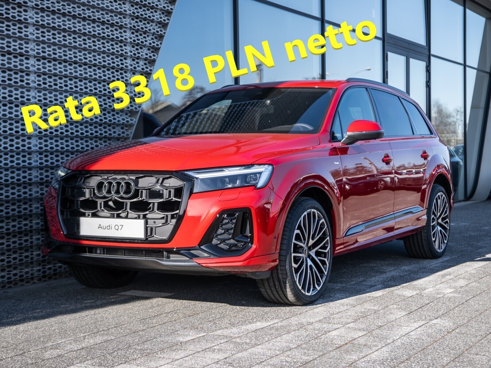 Rata 3318 Netto - Hak / Oś Skrętna / Masaż I Wentylacja / BangOlufsen