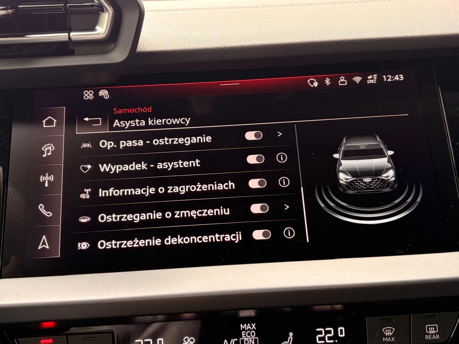 Audi A3 Sportback - zdjęcie 35