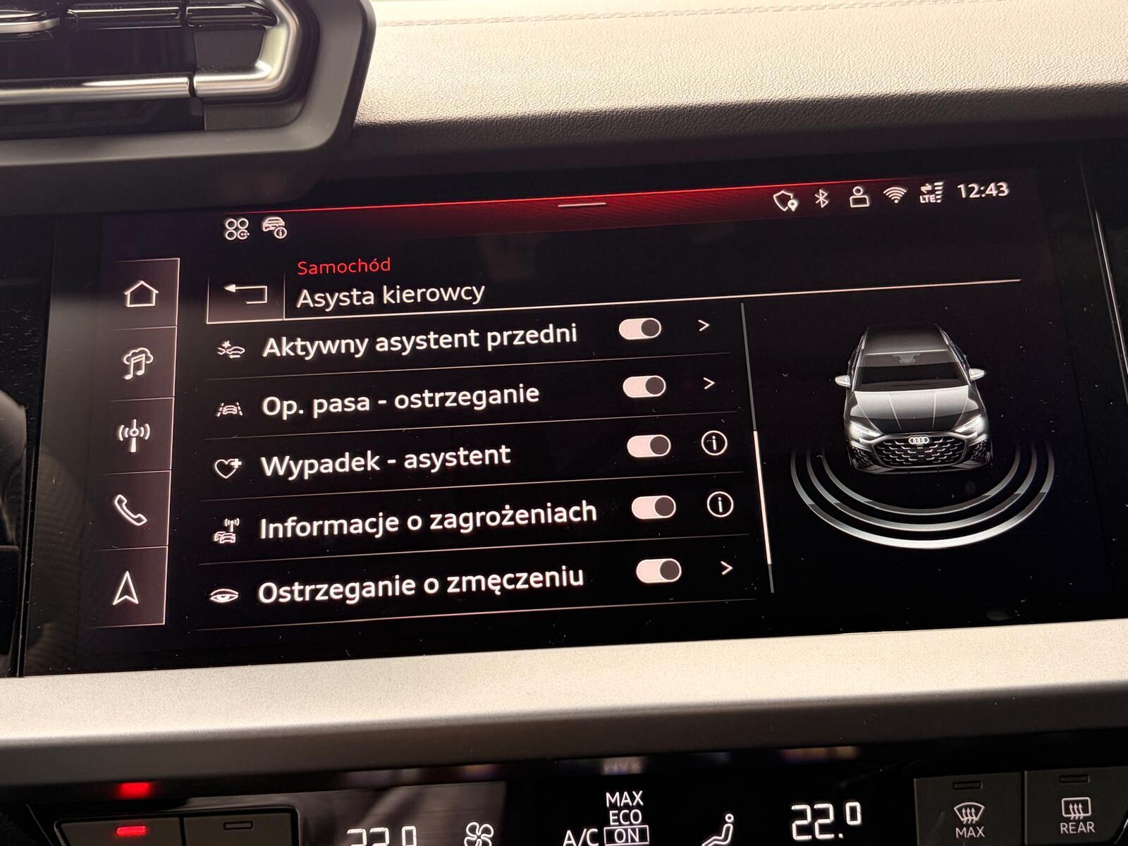 Audi A3 Sportback - zdjęcie 34