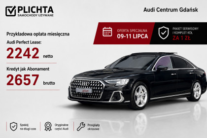 używany Audi A8 salon Audi Centrum Gdańsk