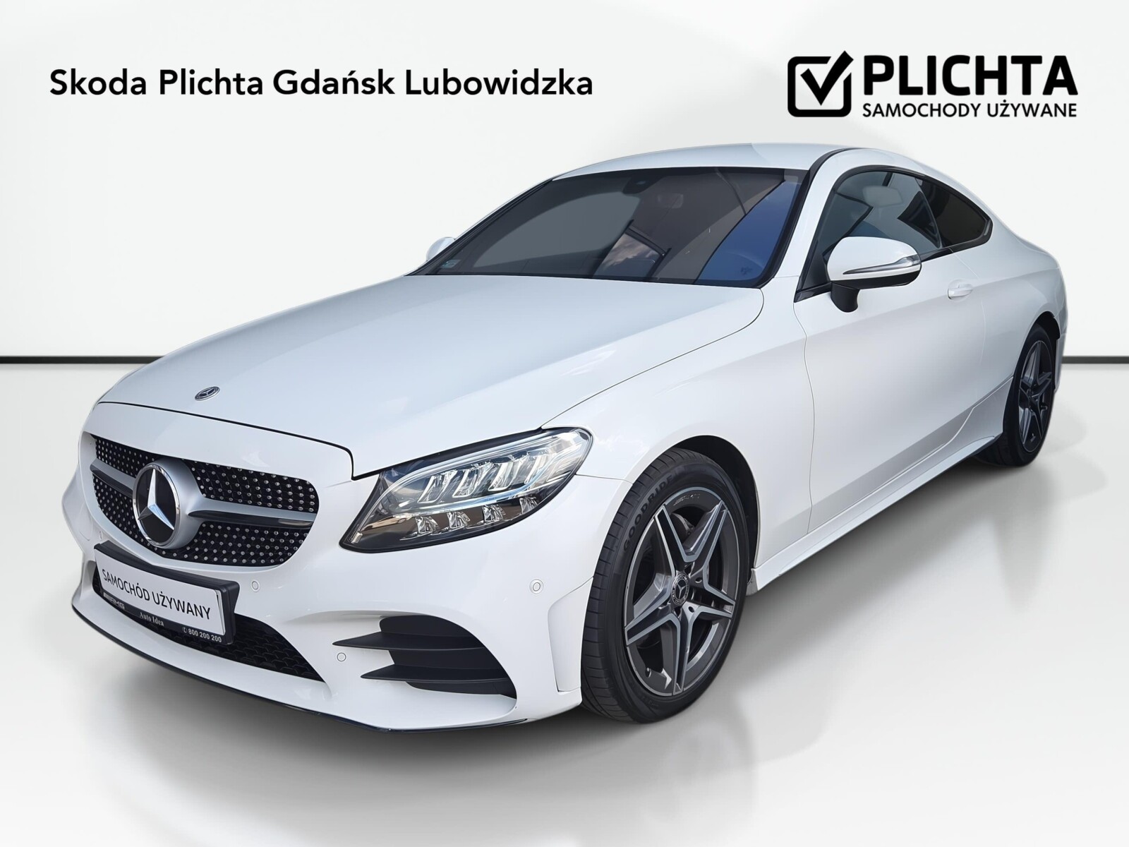 LED Navi Podgrz.fotele Kamera Android Auto/Carplay Pakiet AMG Kessy GO