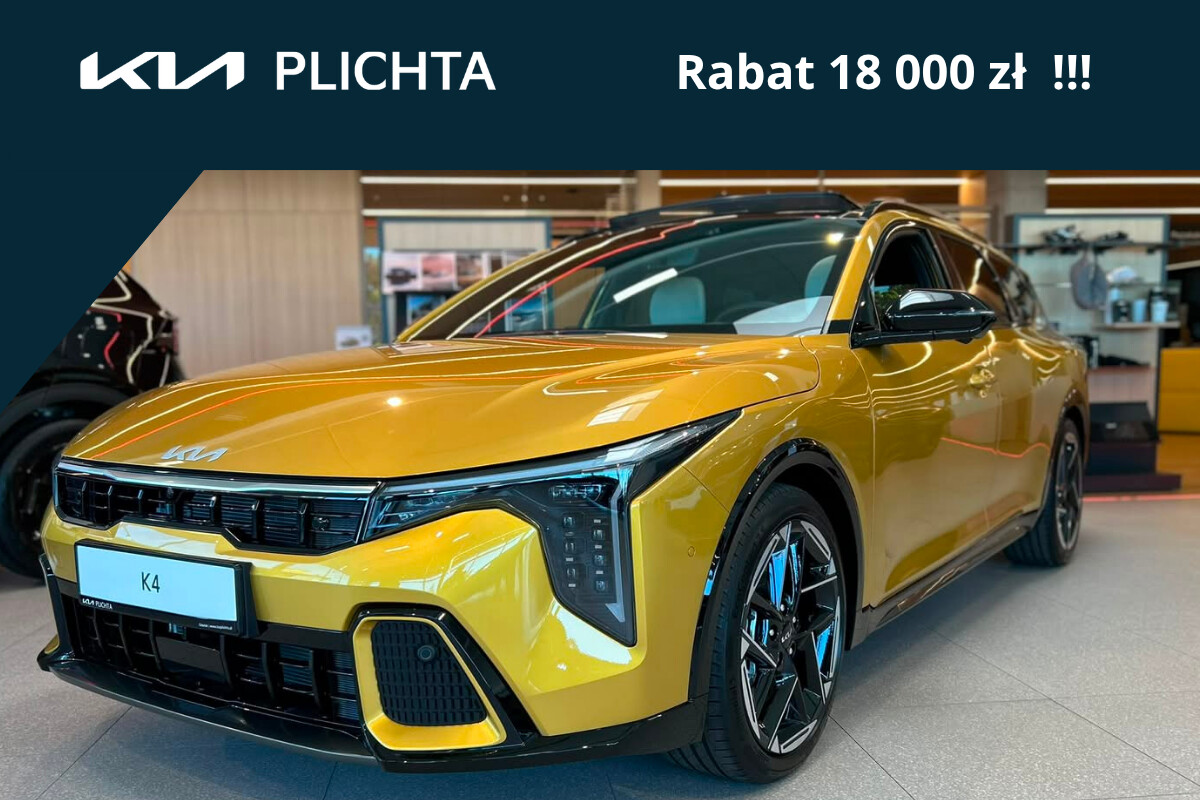KIA K4 GT-LINE+PNS KOMBI 180 KM YELLOW (2026)