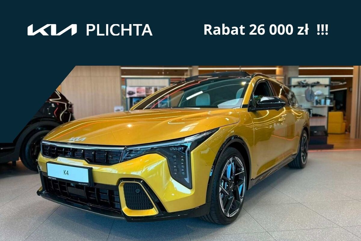 KIA K4 GT-LINE+PNS KOMBI 180 KM YELLOW (2026)