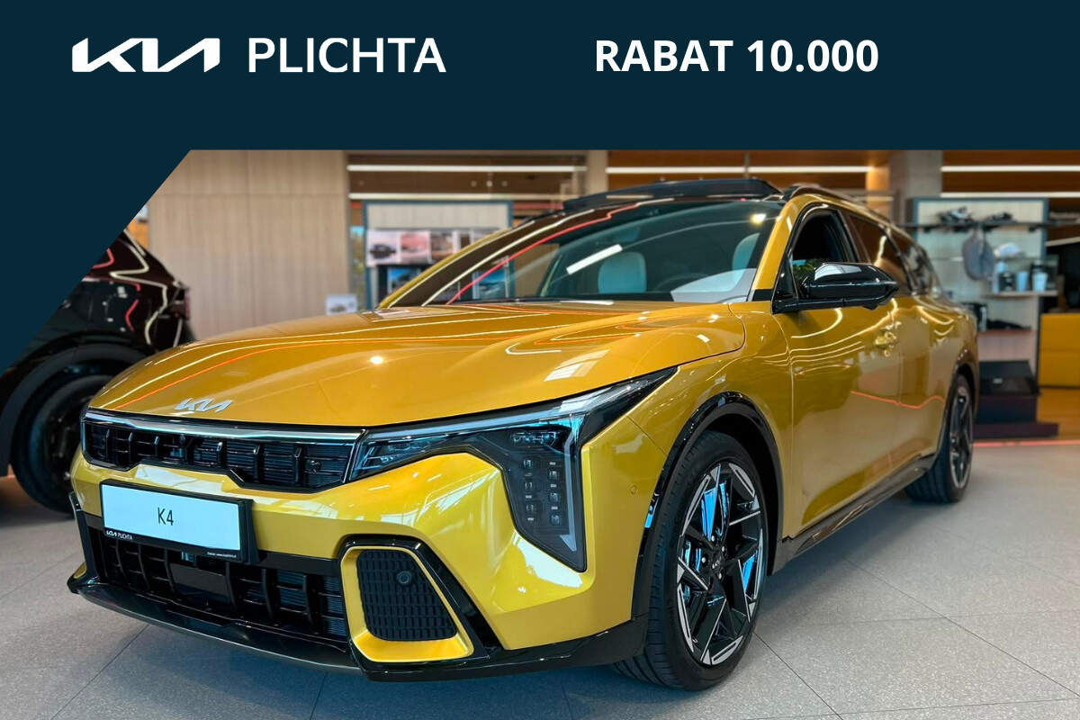 KIA K4 GT-LINE+PNS KOMBI 180 KM YELLOW (2026)