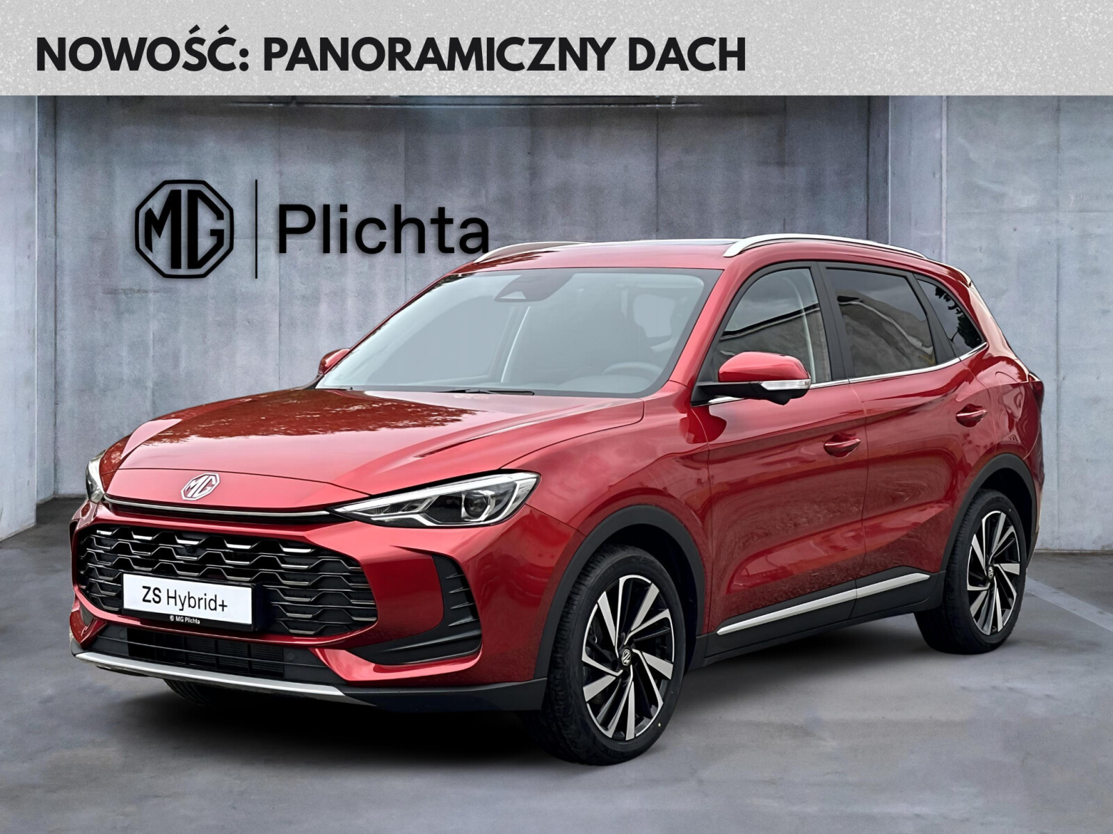 MG ZS Hybrid+ EXCLUSIVE PANORAMA | Rok 2026 | 197 KM |