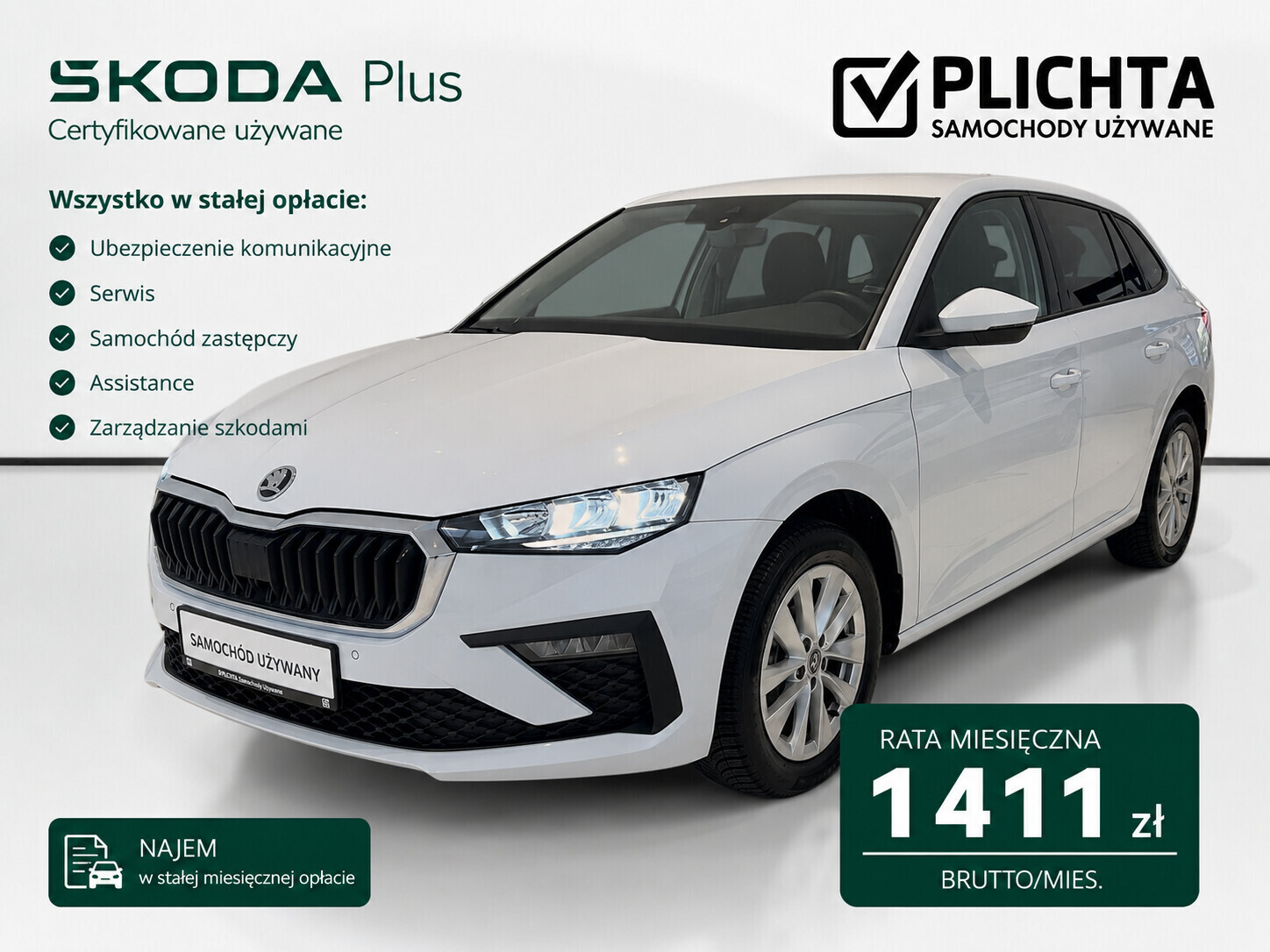 Skoda Scala 1.0 TSI 115 KM Czujniki , Kamera, Tempomat , GW