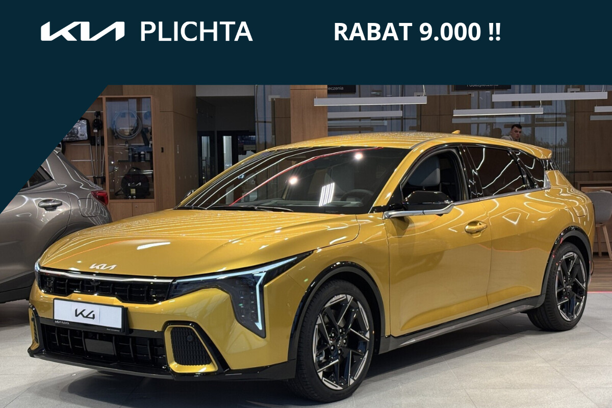 KIA K4 GT LINE HB YELLOW 180KM (2026)