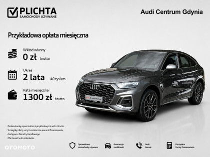 używany Audi Q5 Sportback TFSI e salon Audi Centrum Gdynia