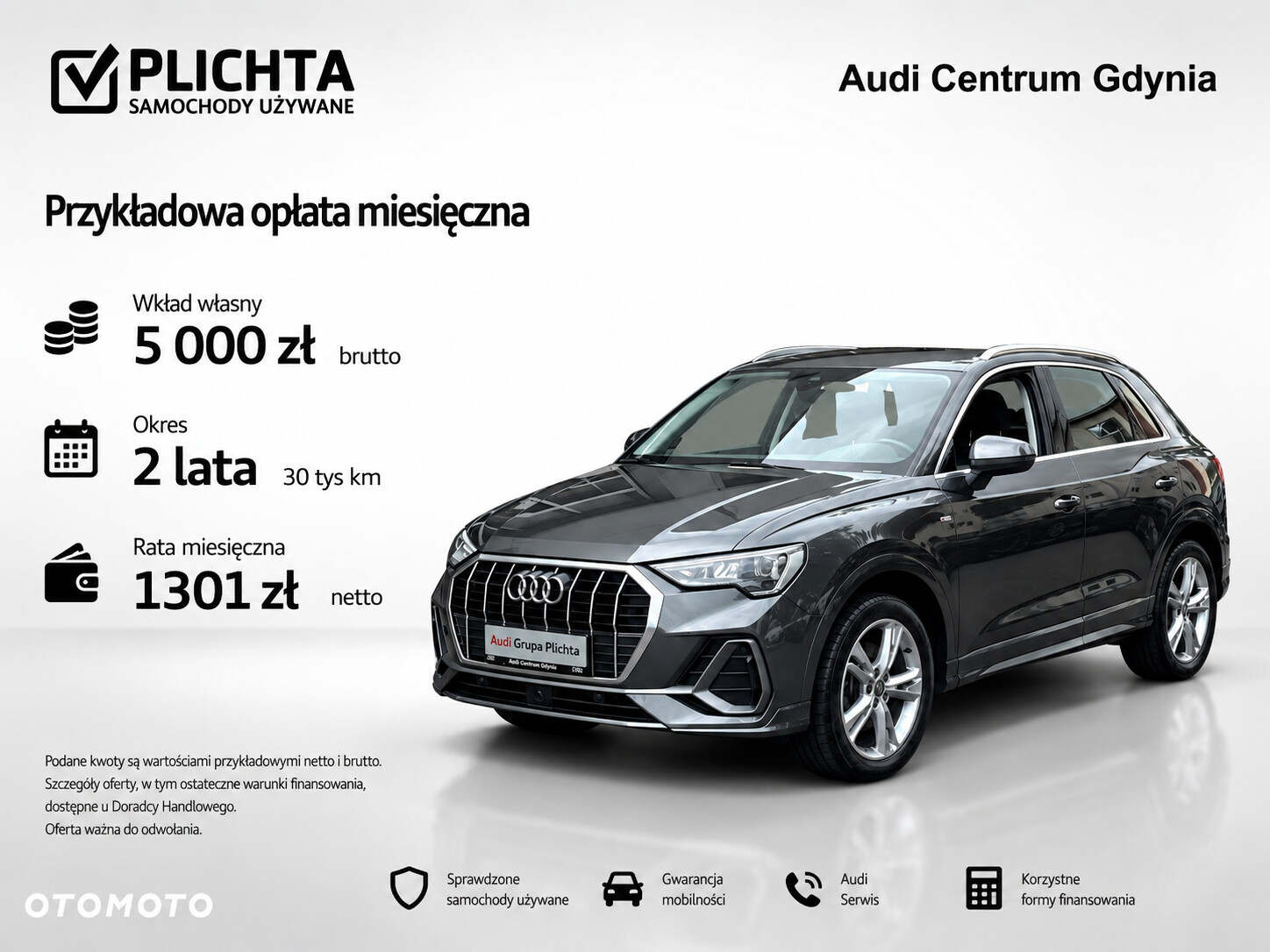 190 KM, Quattro, S-line, Virtual, Side Assist, Daytona Grey