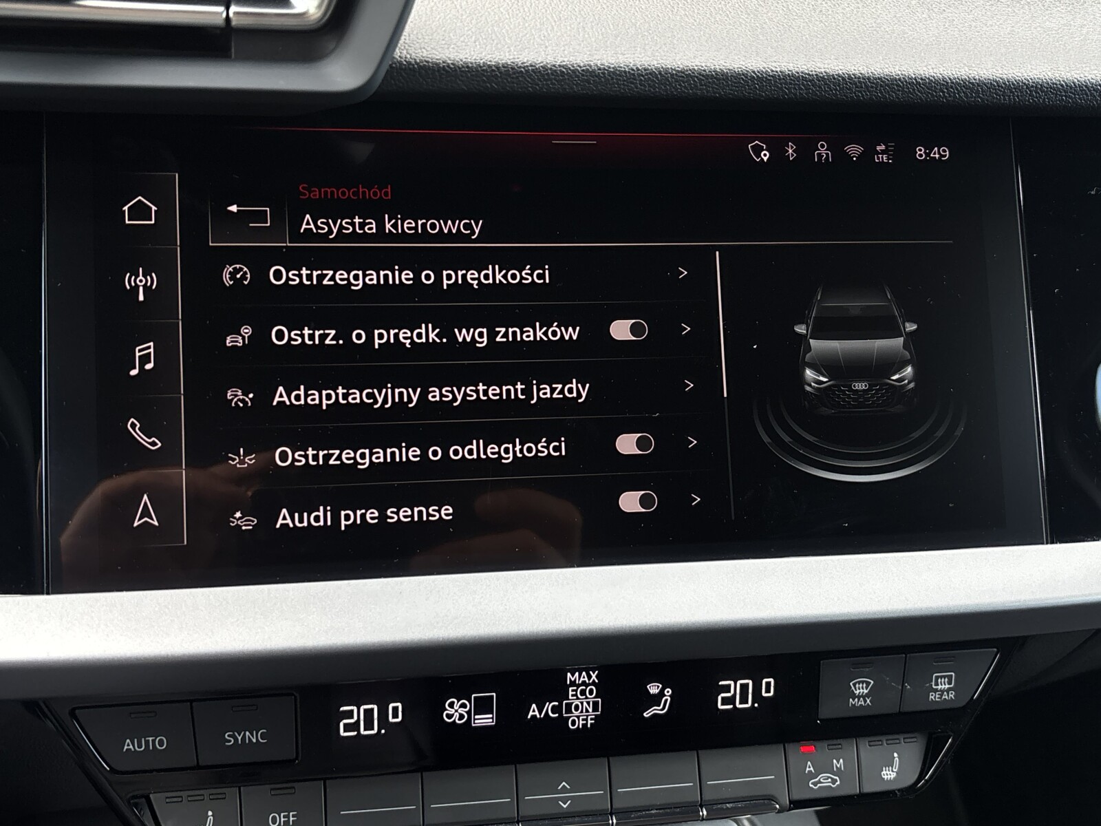 Audi A3 Sportback - zdjęcie 26