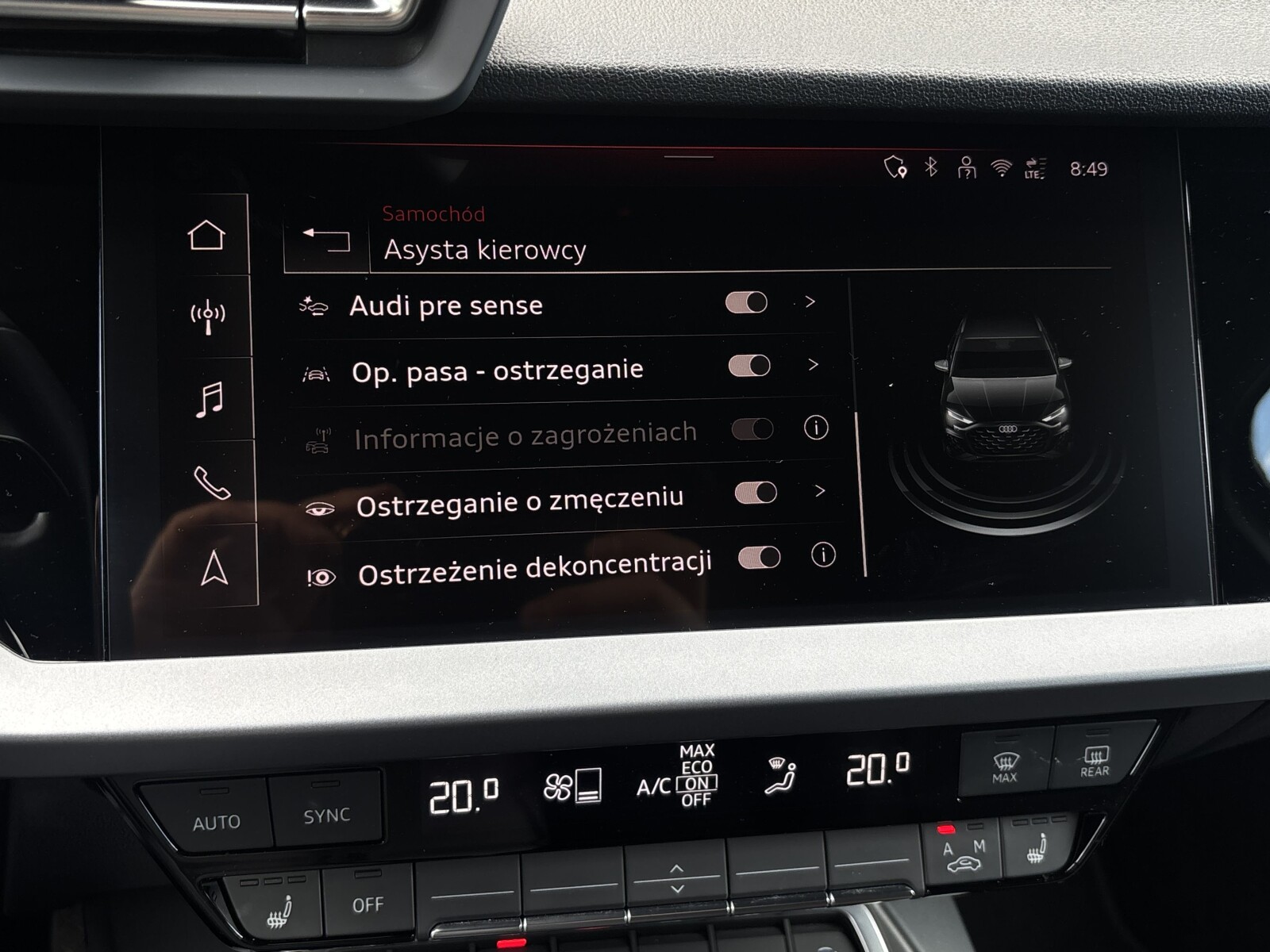 Audi A3 Sportback - zdjęcie 27
