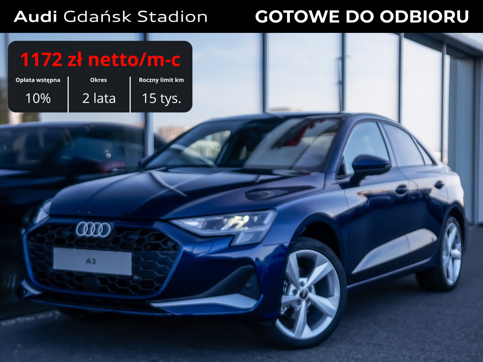 Od ręki / Tapicerka skórzana / Felgi 18″ / Akt. tempomat / Kamera