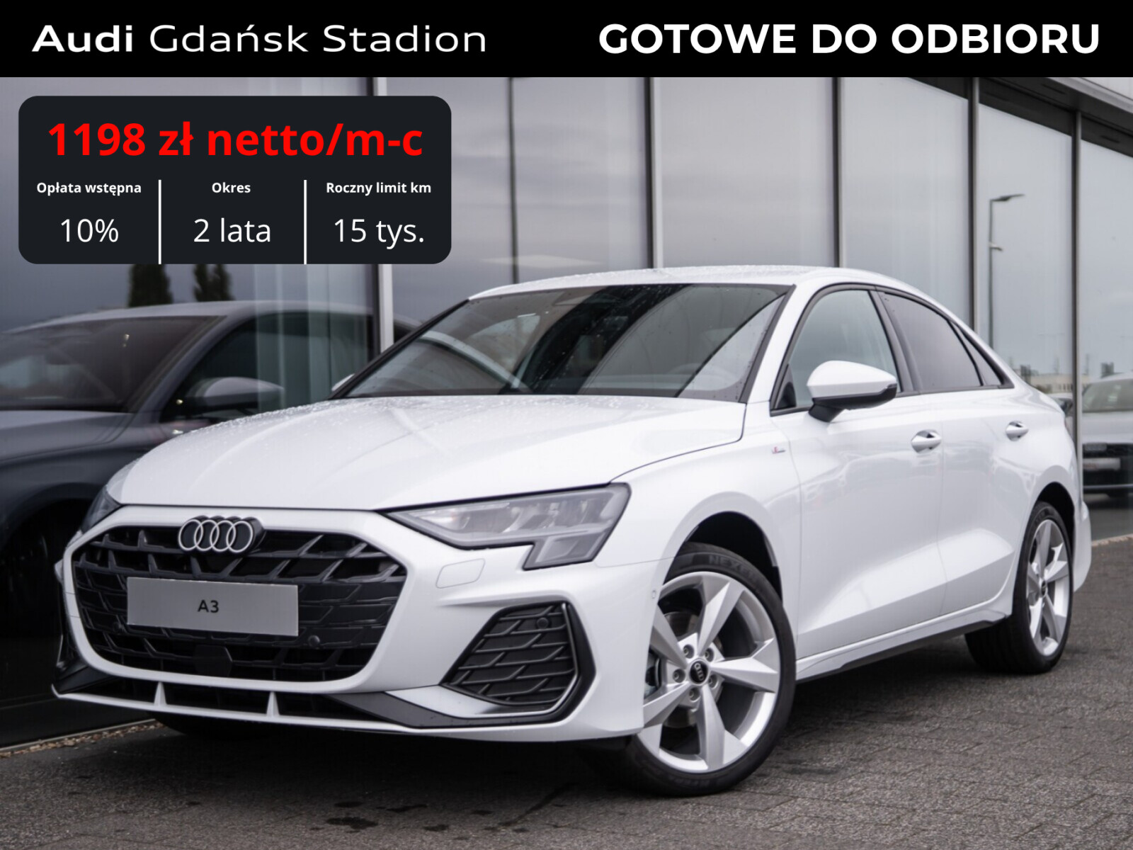 Od ręki / Sportowe fotele / Felgi 18″ / Akt. tempomat / Kamera