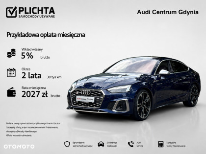 używany Audi S5 Sportback salon Audi Centrum Gdynia