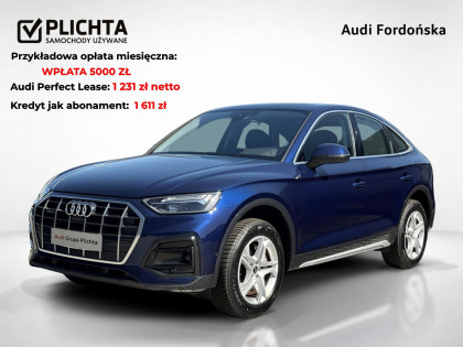 używany Audi Q5 Sportback TFSI e salon Audi Bydgoszcz Fordońska