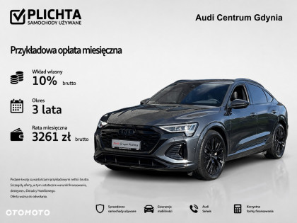 używany Audi Q8 Sportback e-tron salon Audi Centrum Gdynia