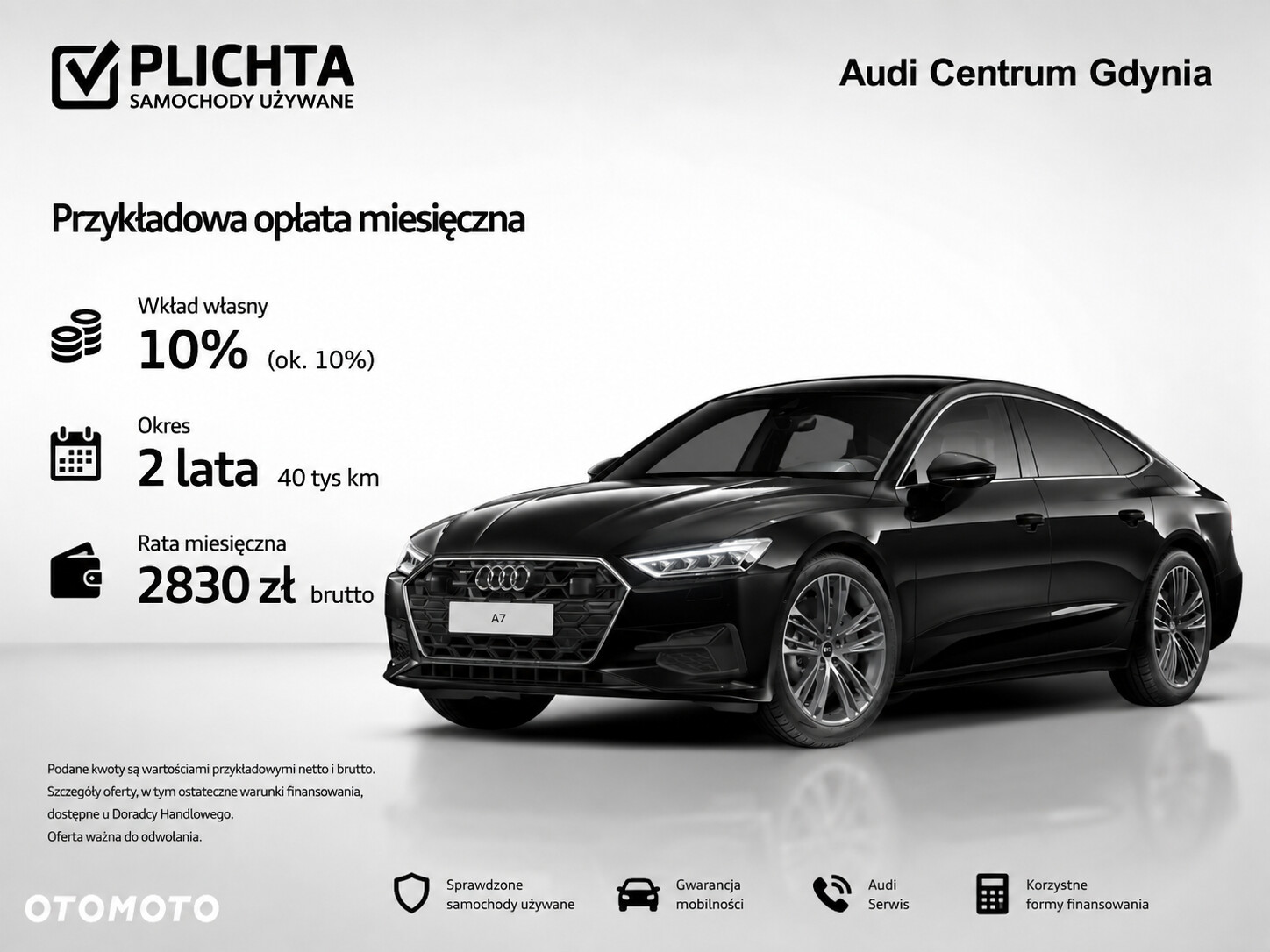Panorama, Bang Olufsen, Noktowizor, Masaże, Audi Centrum Gdynia