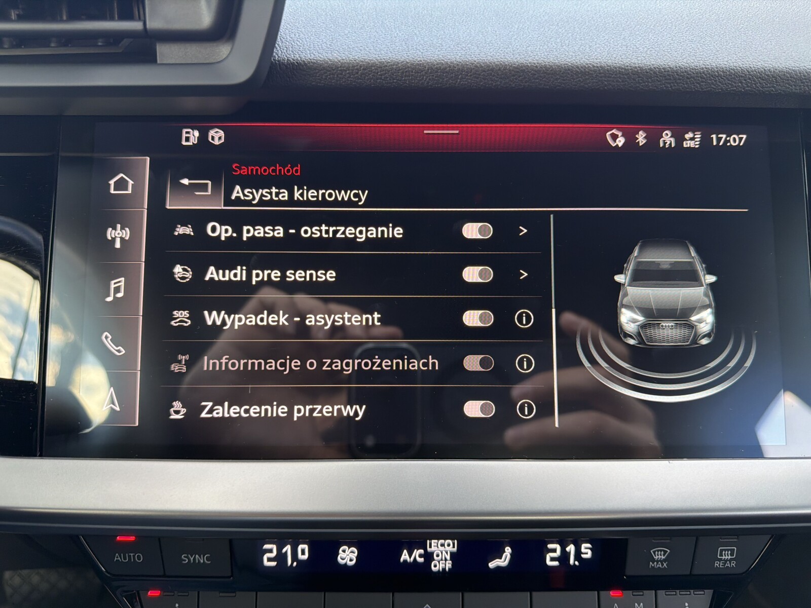 Audi A3 Sportback - zdjęcie 37