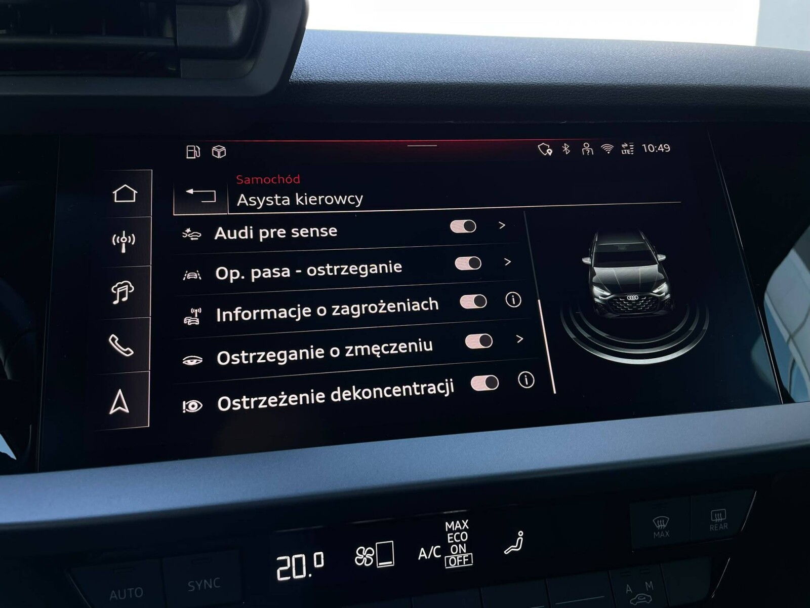 Audi A3 Sportback - zdjęcie 26