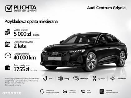 używany Audi A5 Limousine salon Audi Centrum Gdynia