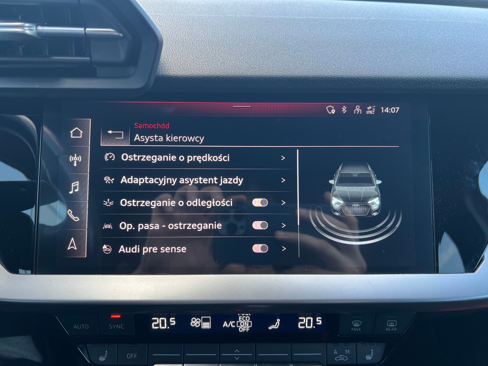 Audi A3 Sportback - zdjęcie 17